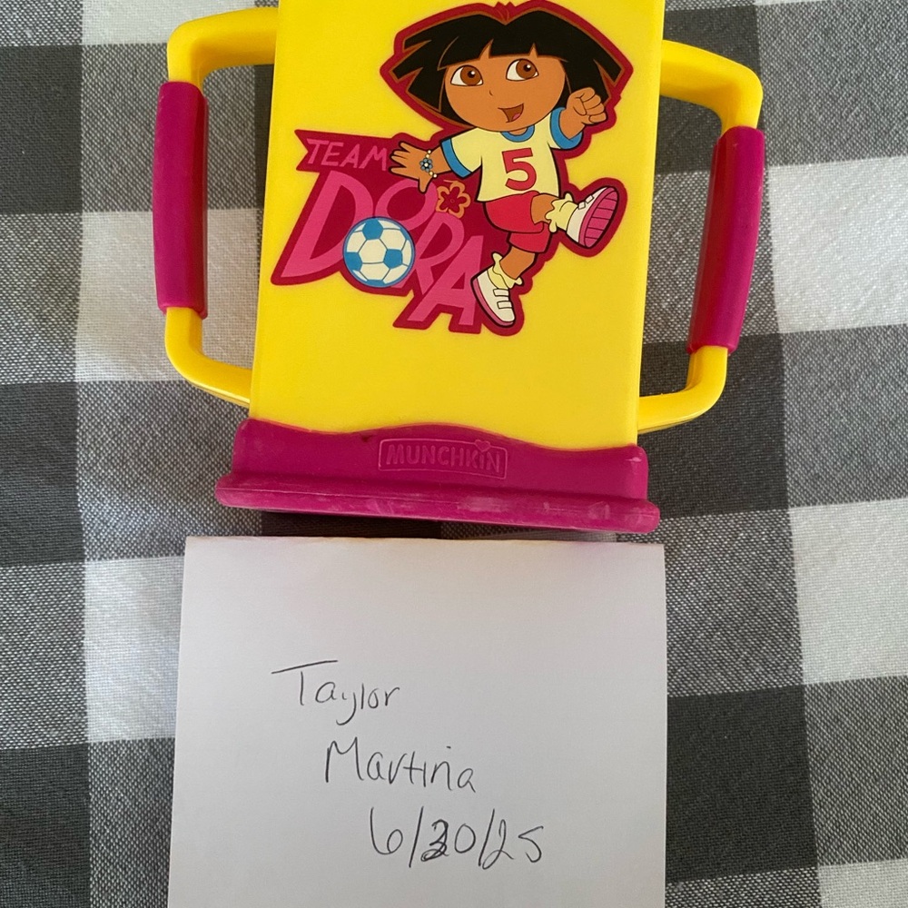 Vintage Munchkin Dora the Explorer Juice Box Holder